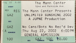 The Flaming Lips / Cake / Modest Mouse / De La Soul / Kinky / Hackensaw Boys on Aug 22, 2002 [150-small]