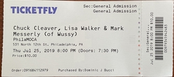 Chuck Cleaver, Lisa Walker & Mark Measerly (of Wussy) on Jul 25, 2019 [178-small]