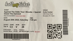Blondie / The Damned on Aug 20, 2022 [271-small]