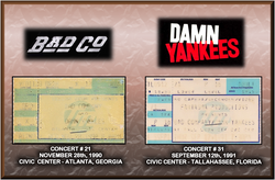 Bad Company / Damn Yankees, tags: Bad Company, Damn Yankees, Ticket - Bad Company / Damn Yankees on Sep 12, 1991 [313-small]