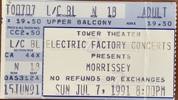 Morrissey / Phranc on Jul 7, 1991 [913-small]