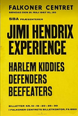 Jimi Hendrix / Harlem Kiddies / Defenders / Beefeaters on May 21, 1967 [181-small]