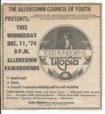 Todd Rundgren's Utopia on Dec 11, 1974 [219-small]