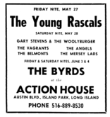 the vagrants / Gary Stevens & The Woolyburger / The Angels / The Belmonts / The Mersey Lads on May 28, 1966 [580-small]