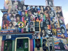 The Mural on the outside of The Prince Albert, Brighton, The Len Price 3 / Theatre Royal on Jun 9, 2023 [739-small]
