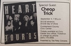 Heart / Cheap Trick on Sep 4, 1985 [904-small]