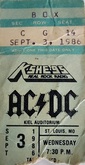 AC/DC / Loudness on Sep 3, 1986 [131-small]