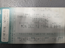 The Offspring / Face To Face / Guttermouth on Dec 12, 1994 [254-small]