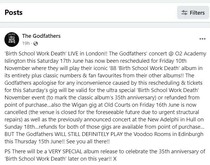 FaceBook post ca. 2am EDT, 12 Jun 2023, The Godfathers / Desperate Measures on Nov 10, 2023 [578-small]