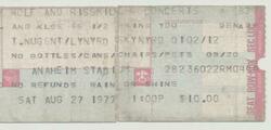 Lynyrd Skynyrd / Rex / REO Speedwagon / Foreigner / Ted Nugent on Aug 27, 1977 [624-small]