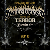 Hatebreed / Terror / VEIN.FM / Jesus Piece on Sep 10, 2023 [444-small]
