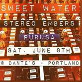 Concert Poster, Sweet Water / Stereo Embers / Purusa on Jun 8, 2019 [726-small]