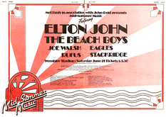 Elton John / The Beach Boys / Eagles / Joe Walsh / Rufus featuring Chaka Khan / Stackridge on Jun 21, 1975 [091-small]