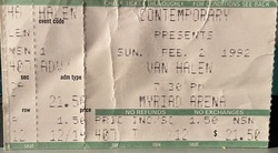 Van Halen / baby animals on Feb 2, 1992 [117-small]
