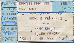 Lenny Kravitz / Blind Melon on Oct 30, 1993 [118-small]