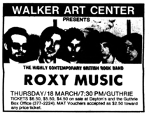 Roxy Music on Mar 18, 1976 [377-small]
