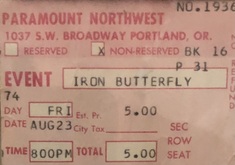 Iron Butterfly / Mojo Hand on Aug 23, 1974 [514-small]