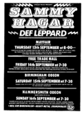 Sammy Hagar / Def Leppard on Sep 14, 1979 [615-small]