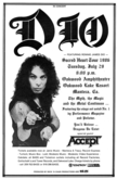 Dio / Accept on Jul 29, 1986 [037-small]