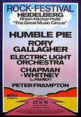 Humble Pie / Rory Gallagher / Electric Light Orchestra (ELO) / Chapman Whitney on Sep 27, 1974 [137-small]