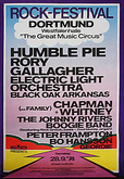Humble Pie / Rory Gallagher / Electric Light Orchestra (ELO) / Black Oak Arkansas / Chapman Whitney / Johnny Rivers / Peter Frampton / Bo Hansson / Georgie on Sep 28, 1974 [141-small]