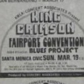 King Crimson / Fairport Convention / The Blues Project on Mar 19, 1972 [227-small]