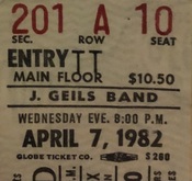 The J. Geils Band / Johnny and the Distractions on Apr 7, 1982 [338-small]