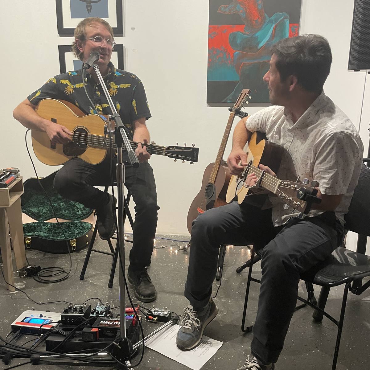 Jun 17, 2023 Ricky Kendall / Chris Staples at Gainesville Fine Arts