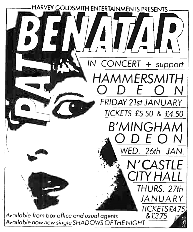 Pat Benatar Concert & Tour History (Updated for 2023 2024) Concert