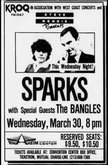 Sparks / The Bangles on Mar 30, 1983 [829-small]