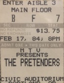 Pretenders on Feb 17, 1984 [953-small]