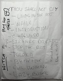 W.I.T.C.H. setlist, tags: Setlist - W.I.T.C.H. / Death Valley Girls / Abraxas on Jun 11, 2023 [083-small]