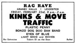The Kinks / The Move / Traffic / Plastic Penny / The Bonzo Dog Band / Eyes Of Blue on Feb 23, 1968 [125-small]