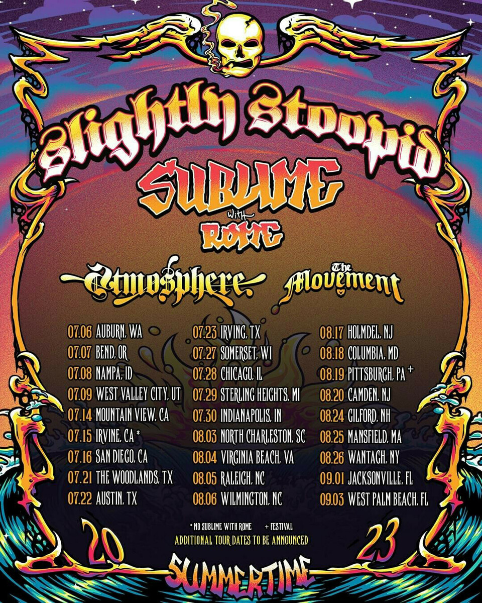 slightly stoopid tour 2023 song list