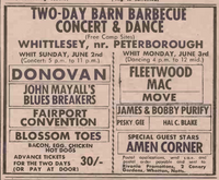Donovan / John Mayall's Bluesbreakers / Fairport Convention / Blossom Toes on Jun 2, 1968 [290-small]