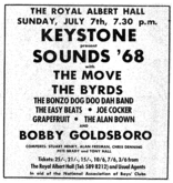 The Move / The Byrds / The Bonzo Dog Band / The Easybeats / Joe Cocker / Grapefruit / bobby goldsboro on Jul 7, 1968 [300-small]