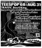 Traffic / Joe Cocker / The Amboy Dukes / The Bonzo Dog Band / Long John Baldry / Ben E. King on Aug 31, 1968 [305-small]