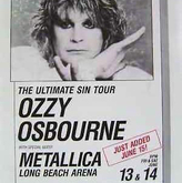 Ozzy Osbourne / Metallica on Jun 13, 1986 [309-small]