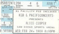 Alice Cooper / Motörhead  on Feb 24, 1988 [358-small]