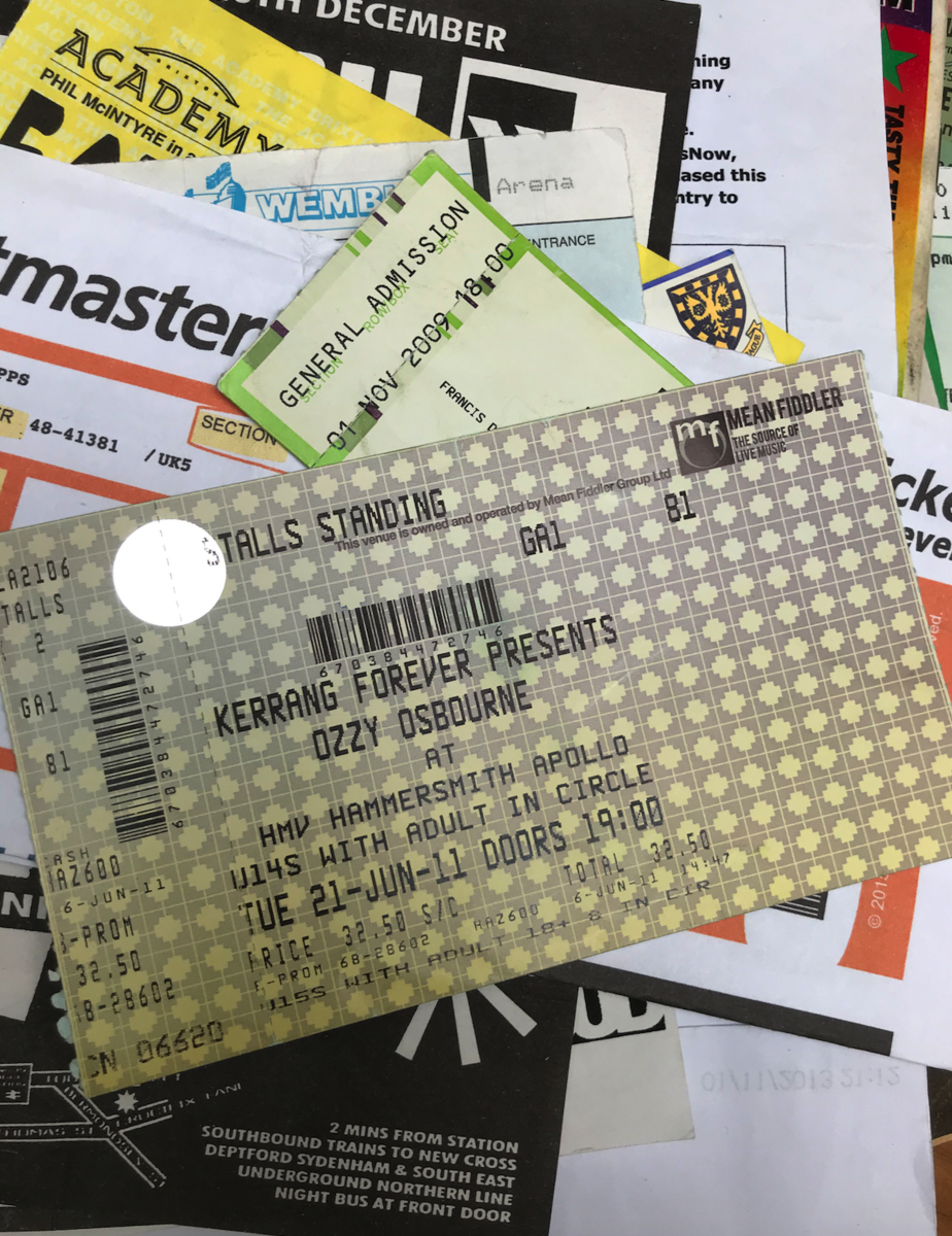 ozzy osbourne concert archive
