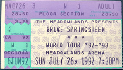Bruce Springsteen on Jul 26, 1992 [748-small]