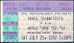Bruce Springsteen on Jul 25, 1992 [749-small]