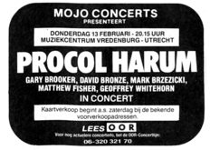 Procol Harum on Feb 13, 1992 [978-small]