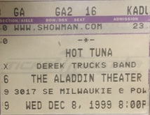 The Derek Trucks Band / Hot Tuna on Dec 8, 1999 [088-small]