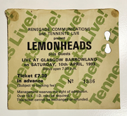 The Lemonheads / Eugenius / Eleventh Dream Day on Apr 10, 1993 [199-small]