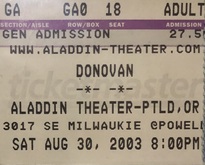 Donovan on Aug 30, 2003 [450-small]