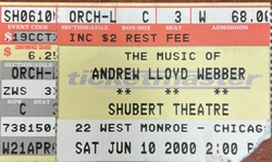 "Music of Andrew Lloyd Webber" / Michael Bolton on Jun 10, 2000 [529-small]