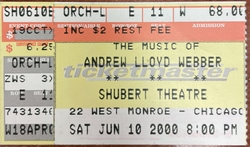 "Music of Andrew Lloyd Webber" / Michael Bolton on Jun 10, 2000 [530-small]