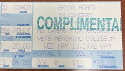 Bryan Adams / The Storm on May 13, 1992 [594-small]