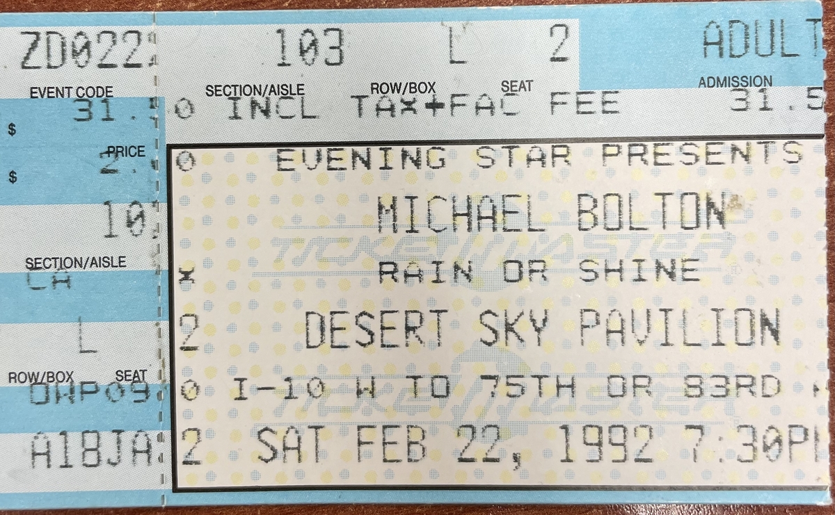 Michael Bolton Concert & Tour History (Updated for 2024 2025